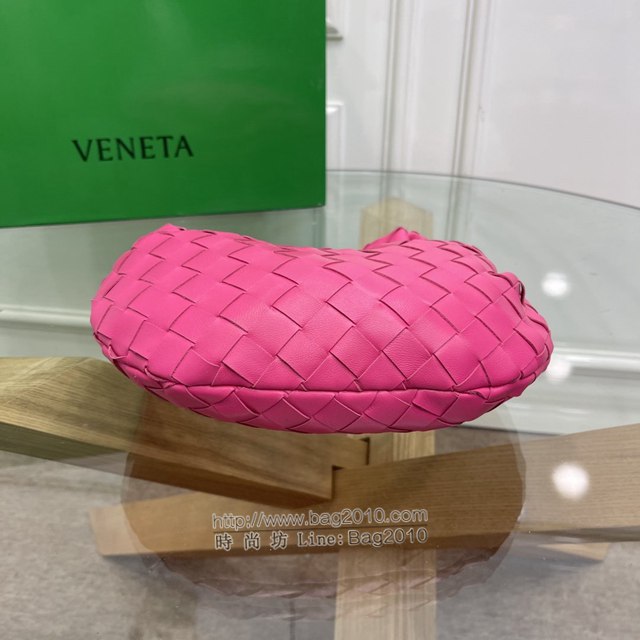 Bottega veneta高端女包 98080小號 寶緹嘉最新編織打結圓形hobo包 BV爆款jodie新版本2代編織女包  gxz1287
